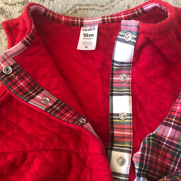 Carters checkered vest and matching pants - Picture 2 of 3